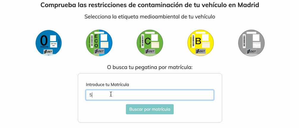 restricciones madrid